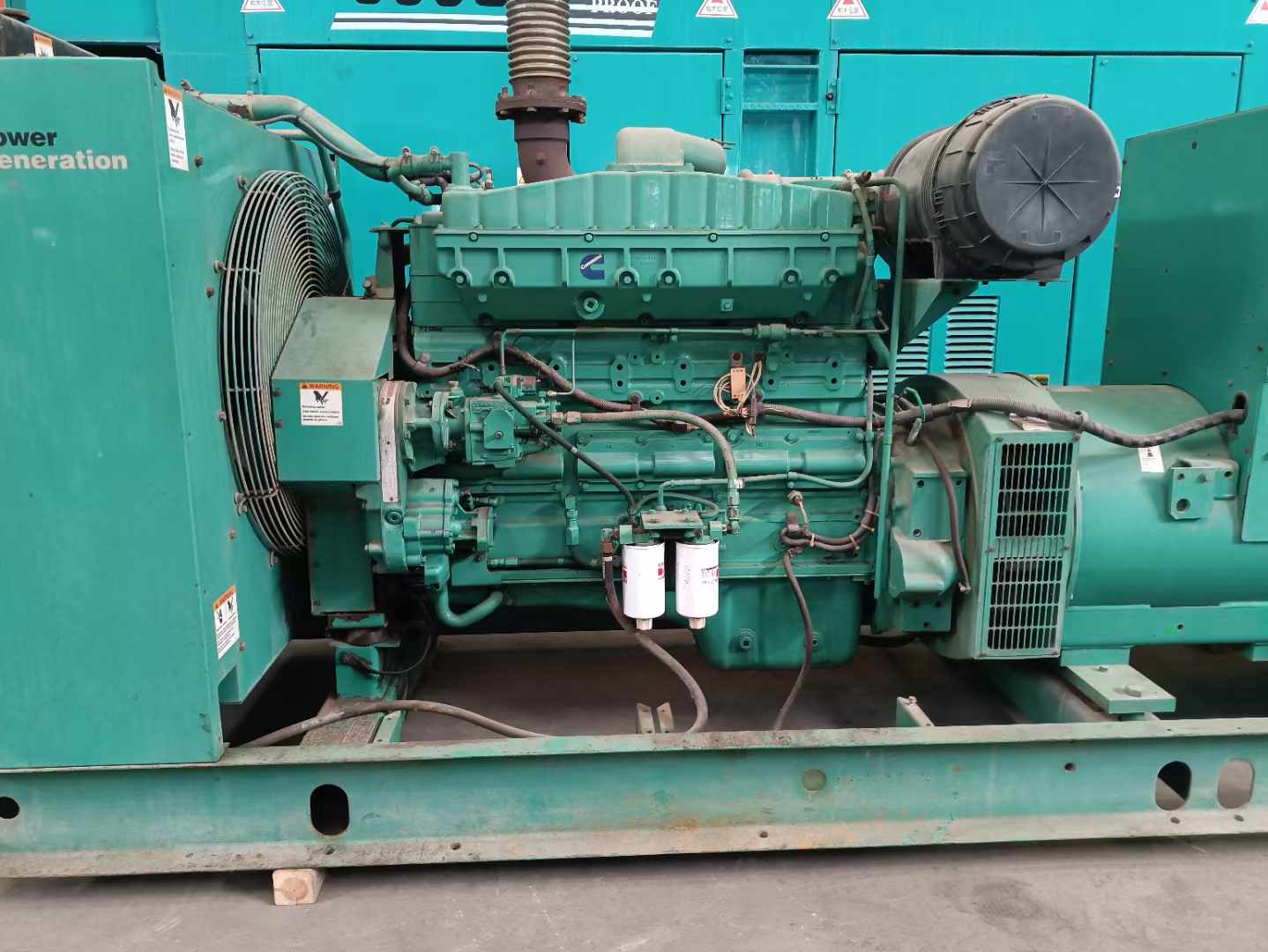 明溪过载会对 600kW 柴油发电机组造成哪些损害？